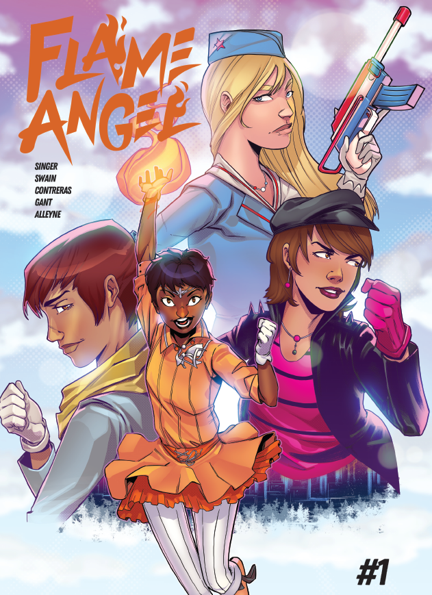 Flame Angel 1 Cover